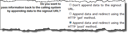 CASHnet Store append data settings